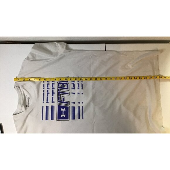 Under Armour Mens FTBL HeatGear T-Shirt Medium Loose Fit - Picture 7 of 7